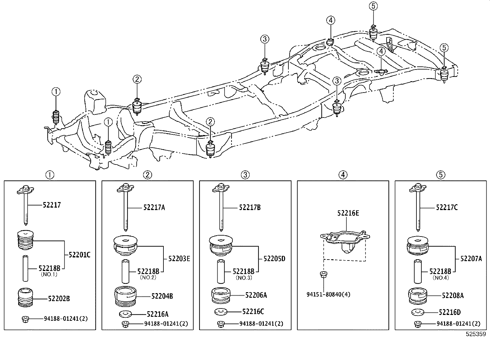 Exploded illustration 525359