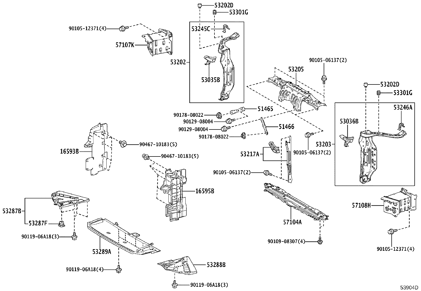 Exploded illustration 53904D