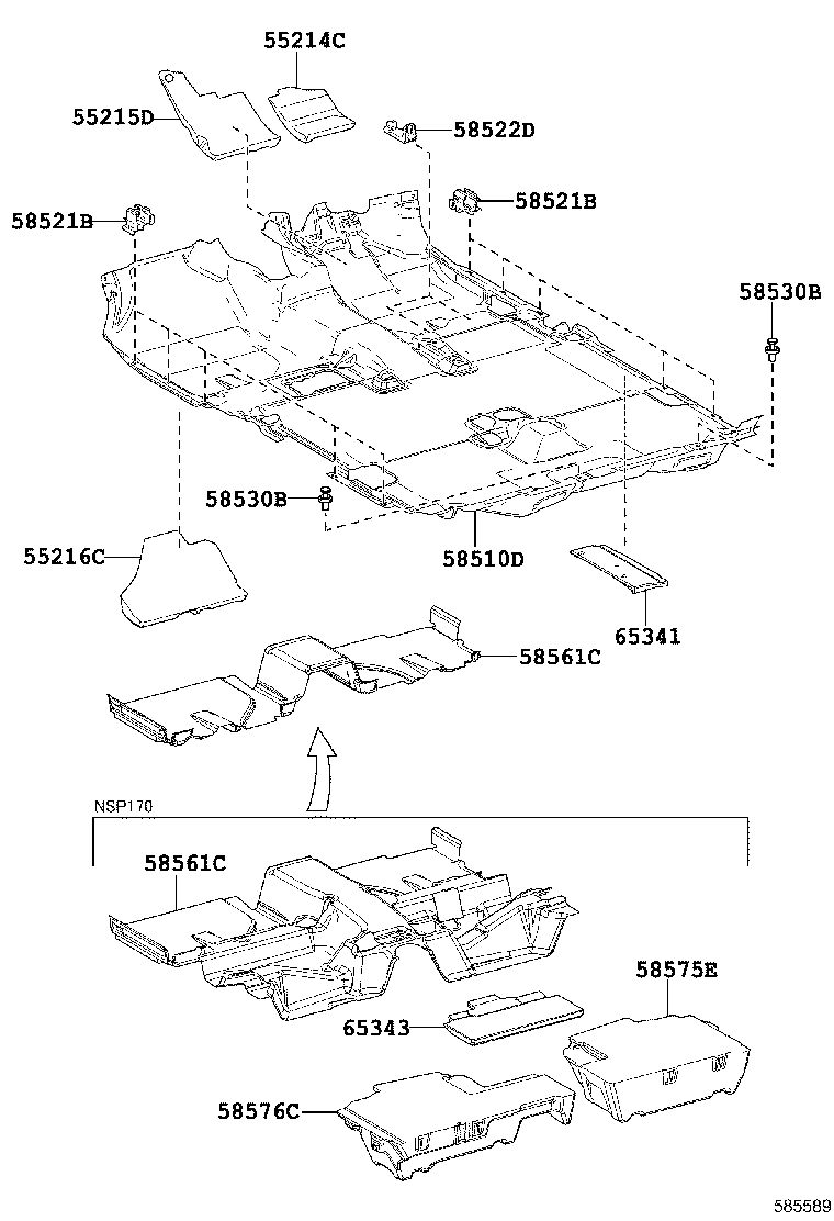 Exploded illustration 585589