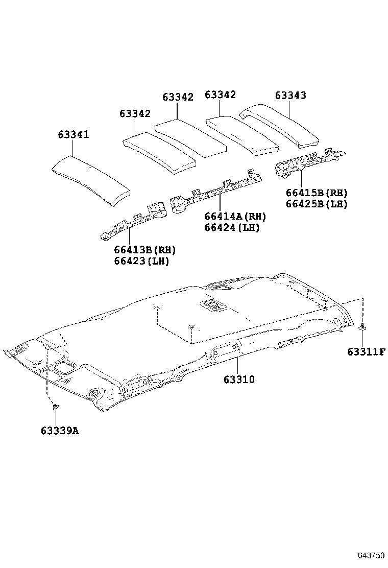 Exploded illustration 643750