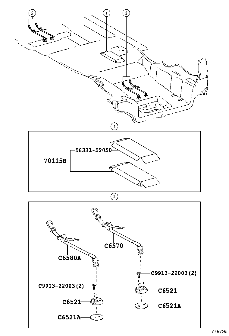 Exploded illustration 719796