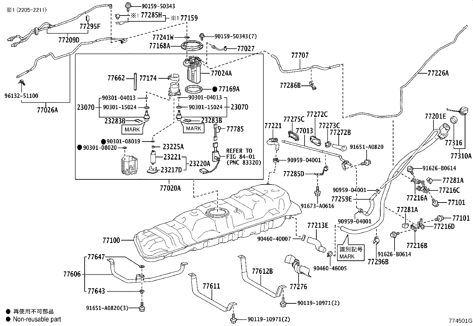 Figure 774501G