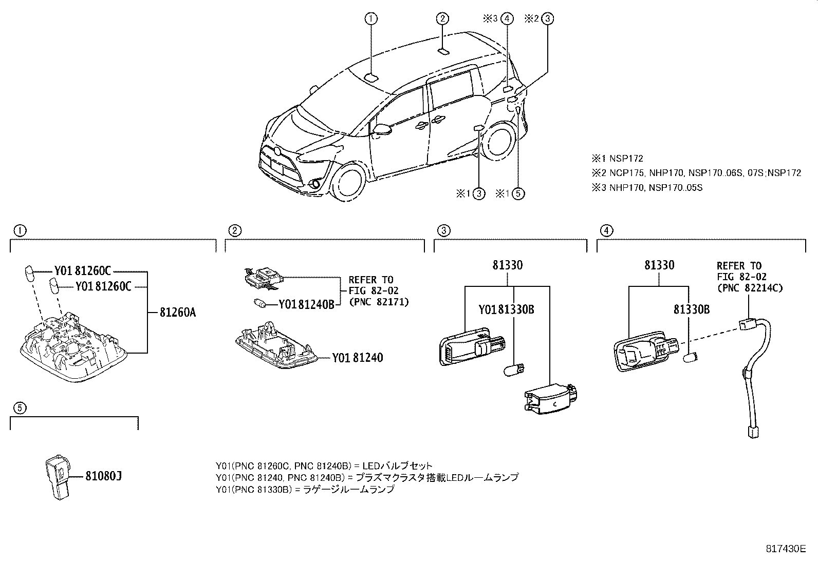 Exploded illustration 817430E