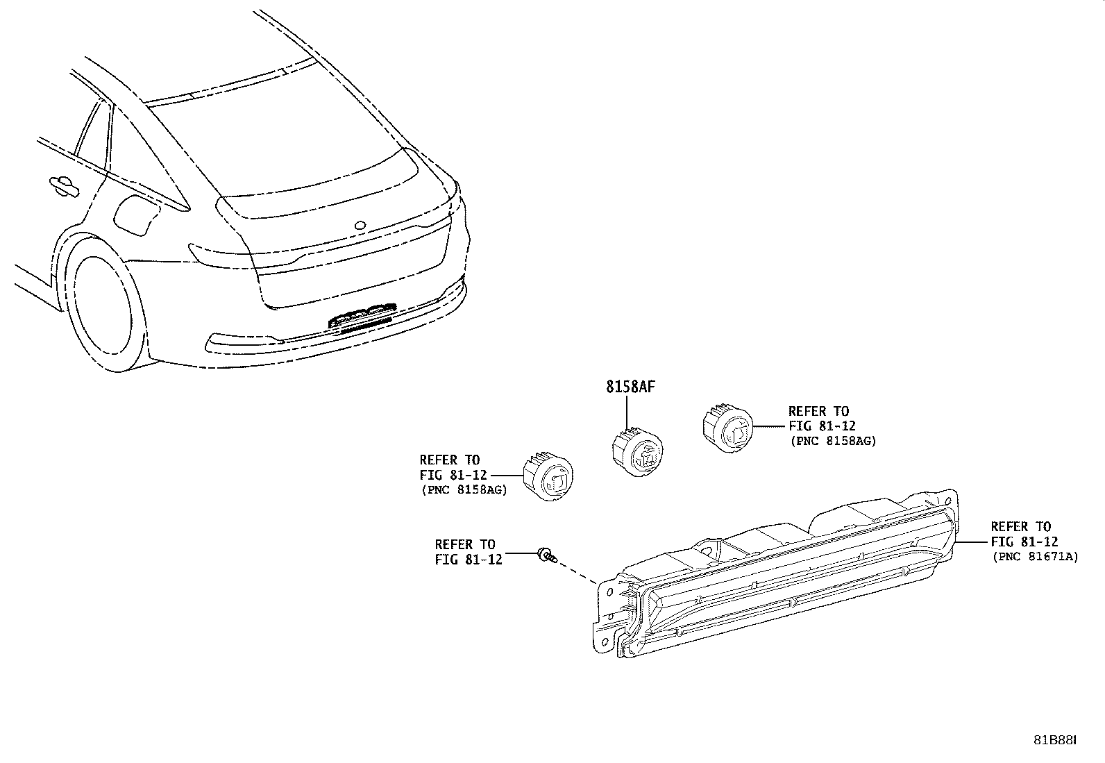 Exploded illustration 81B88I
