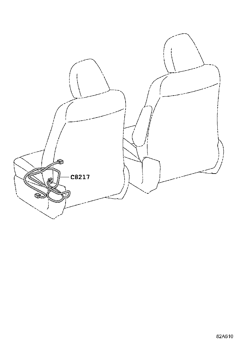 Exploded illustration 82A610