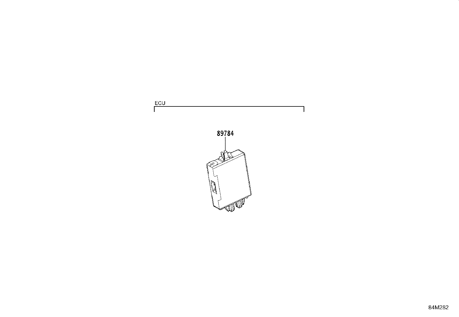 Exploded illustration 84M282