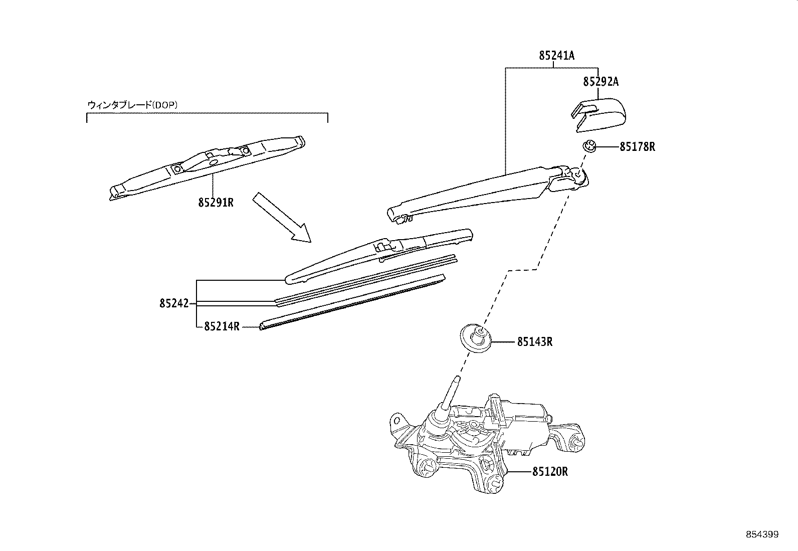 Exploded illustration 854399