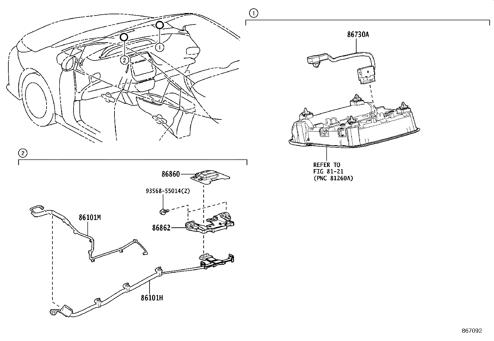 Exploded illustration 867092
