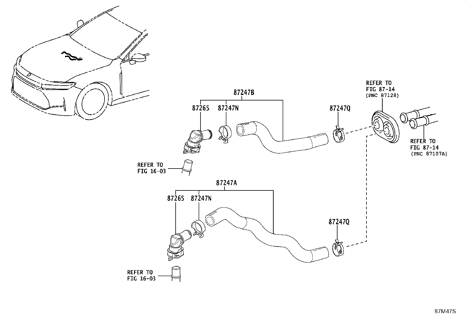 Exploded illustration 87M47S
