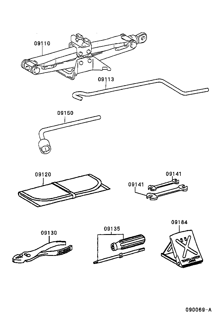 Exploded illustration 090069A