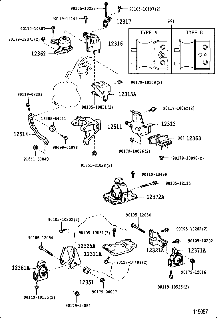 Exploded illustration 115057