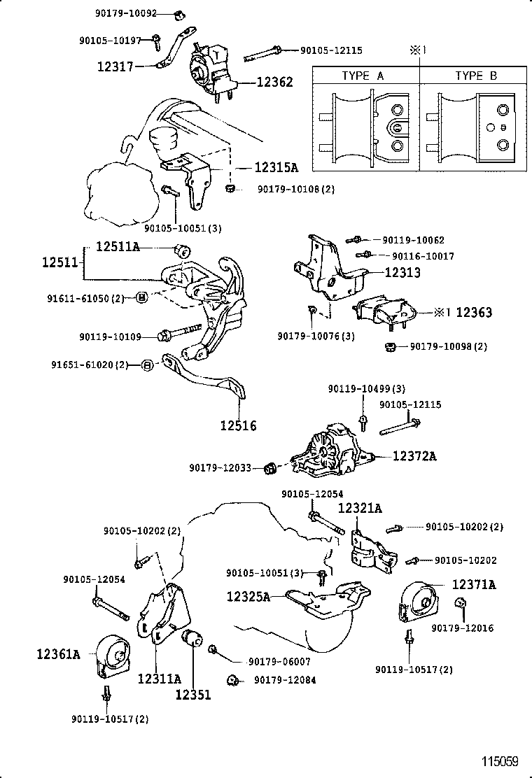 Exploded illustration 115059