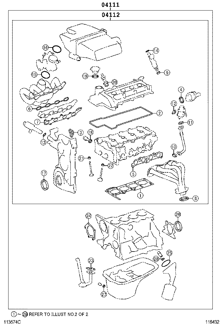 Exploded illustration 118432