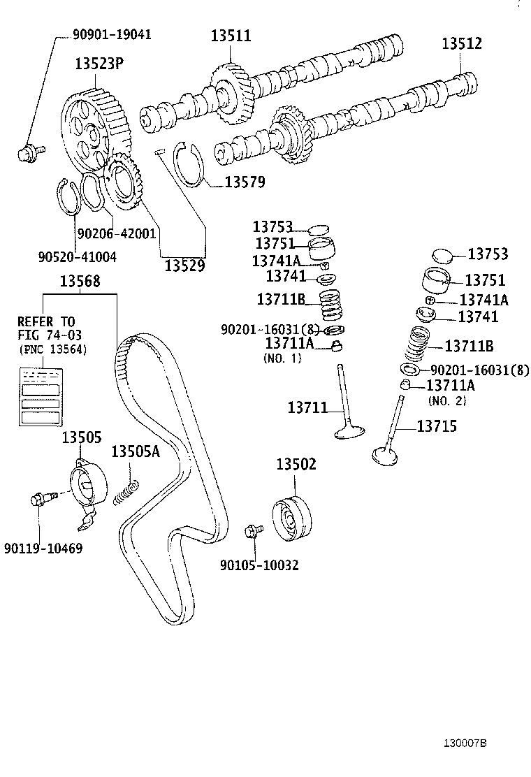 Exploded illustration 130007B