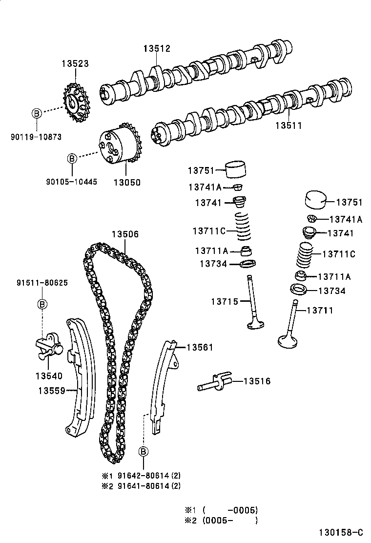 Exploded illustration 130158C
