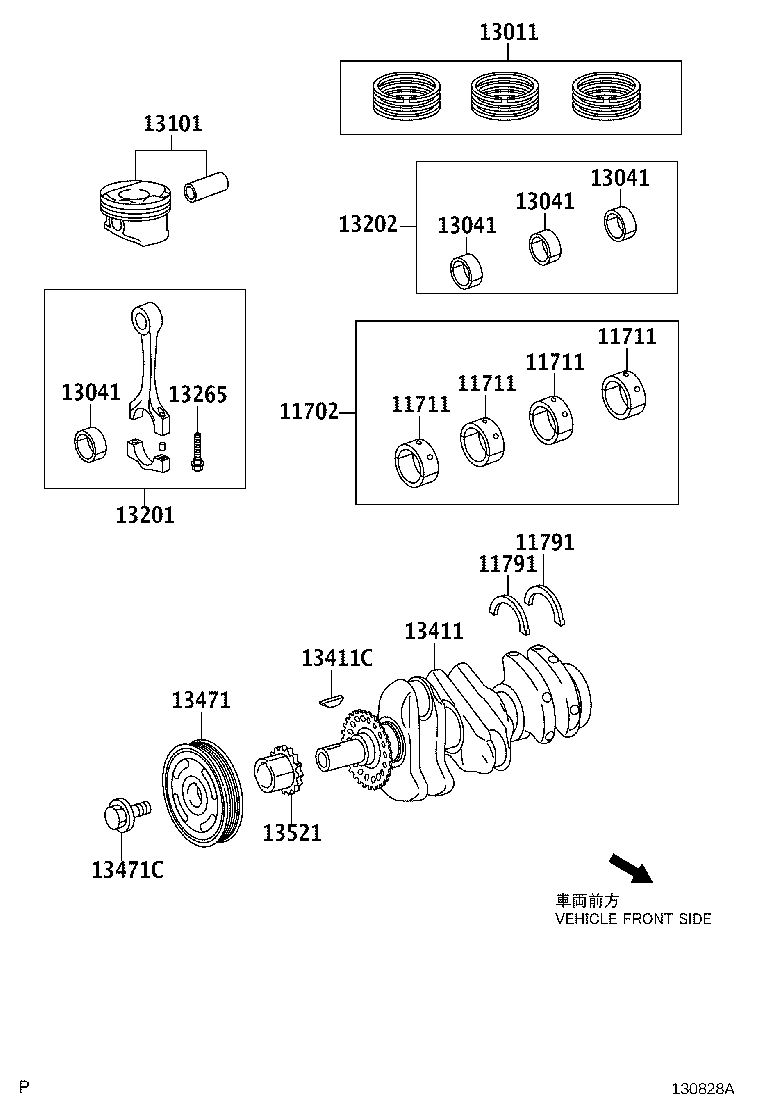 Exploded illustration 130828A