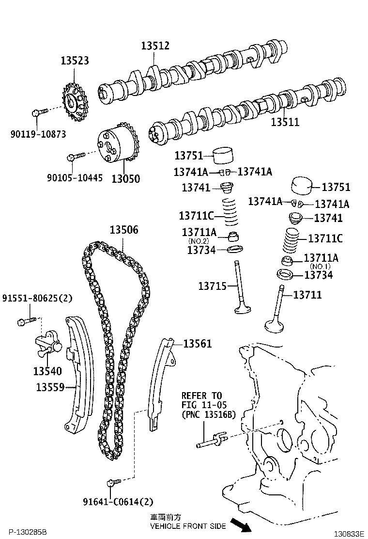 Exploded illustration 130833E