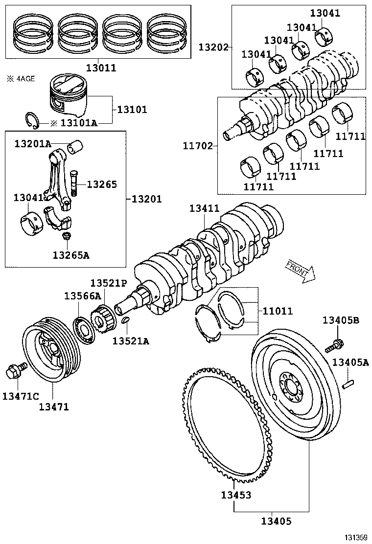 Exploded illustration 131359