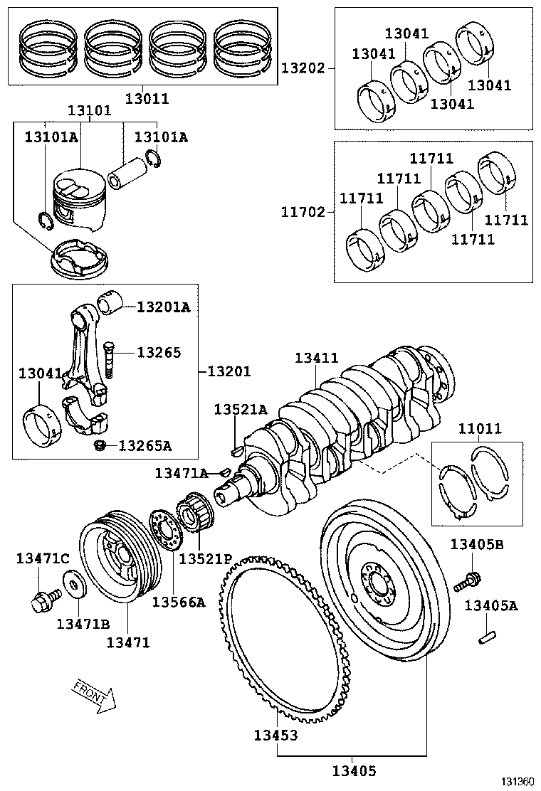 Exploded illustration 131360