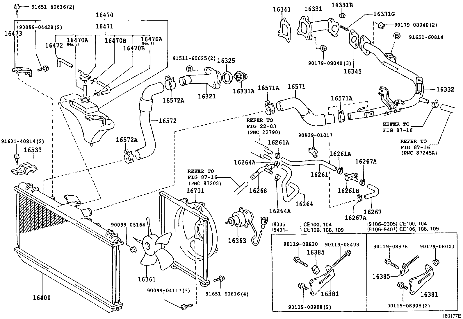 Exploded illustration 160177E
