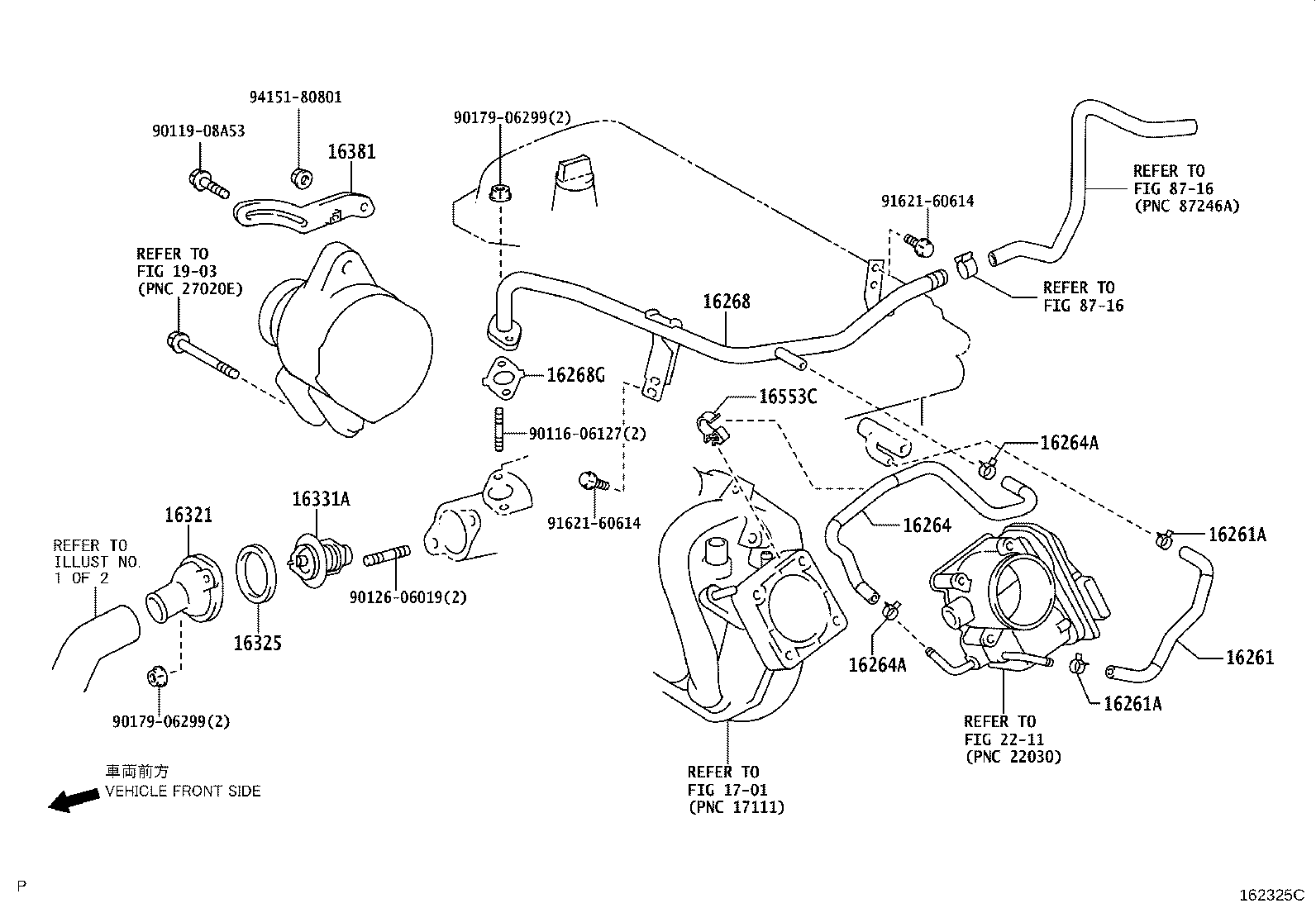 Exploded illustration 162325C