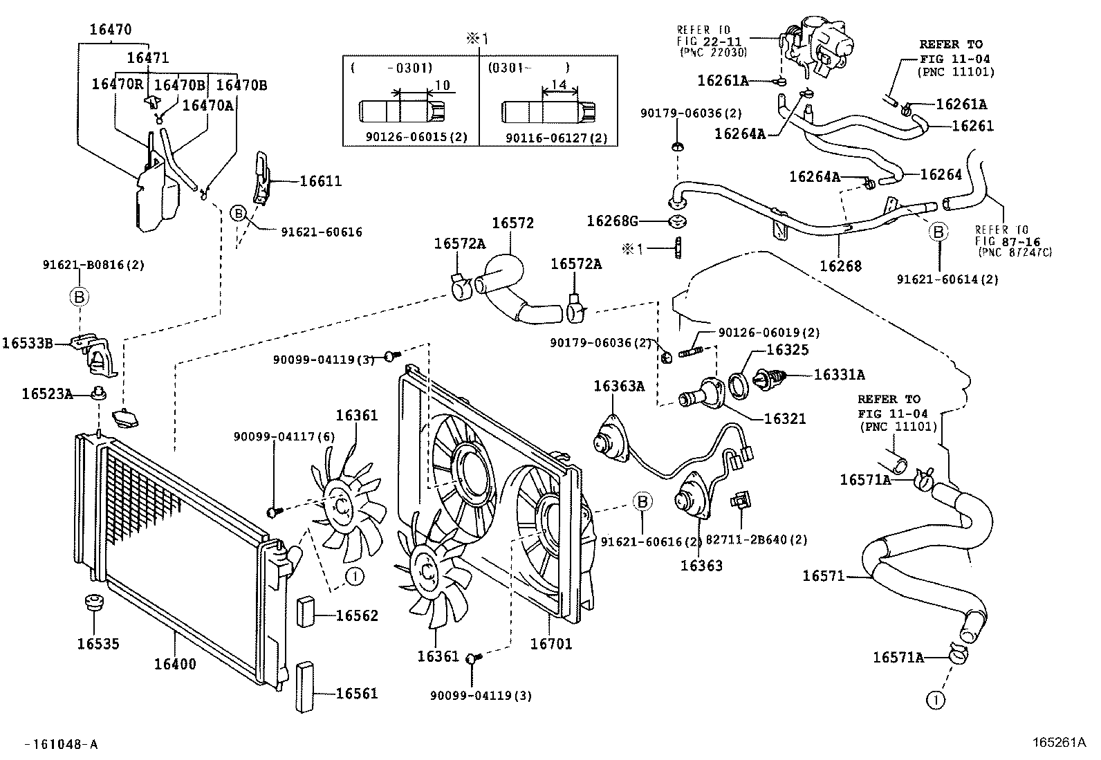 Exploded illustration 165261A
