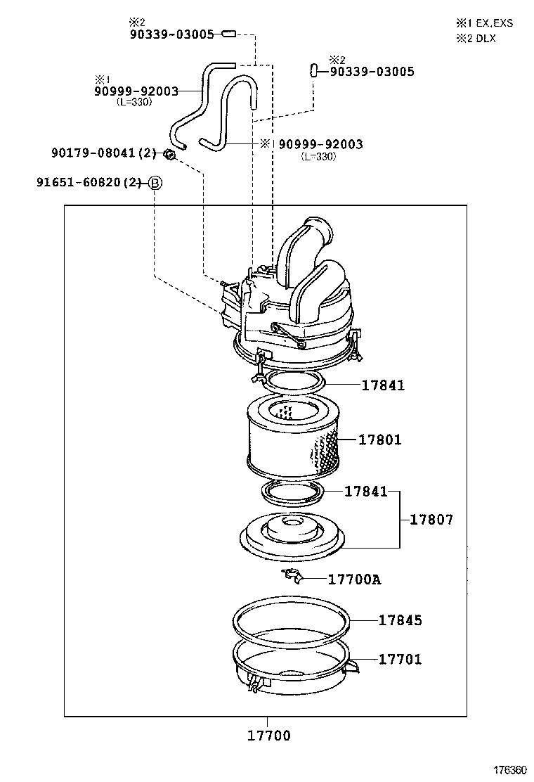 Exploded illustration 176360