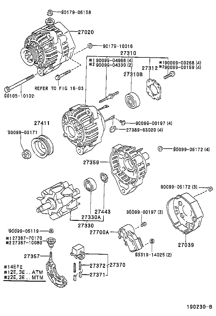 Exploded illustration 190230B