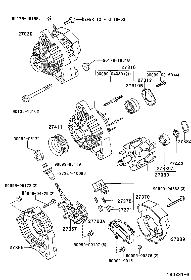 Exploded illustration 190231B