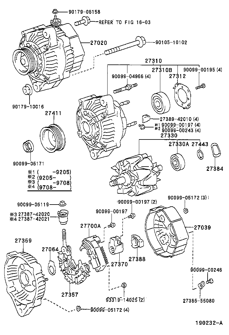Exploded illustration 190232A