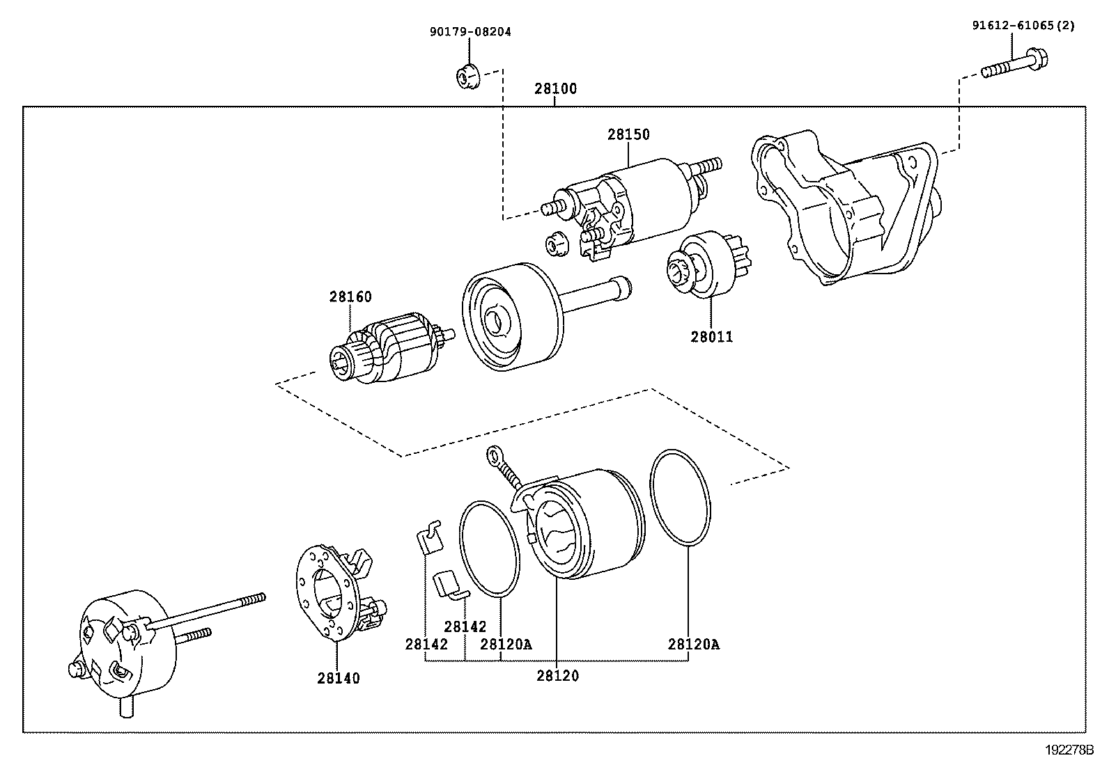 Exploded illustration 192278B
