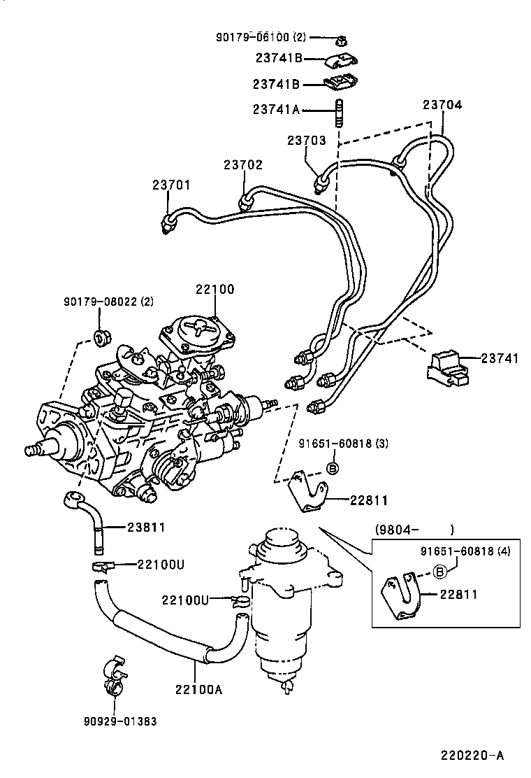 Exploded illustration 220220A