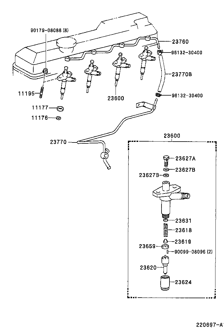 Exploded illustration 220697A