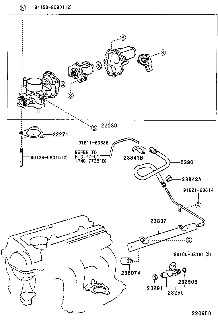Exploded illustration 220950