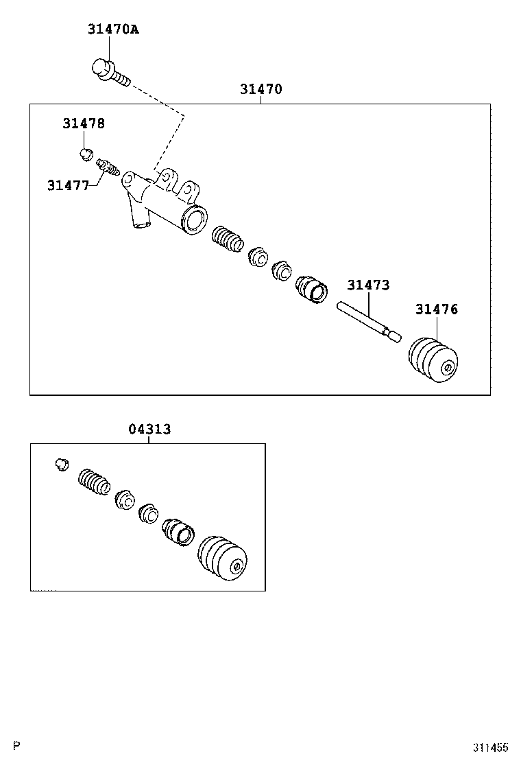 Exploded illustration 311455
