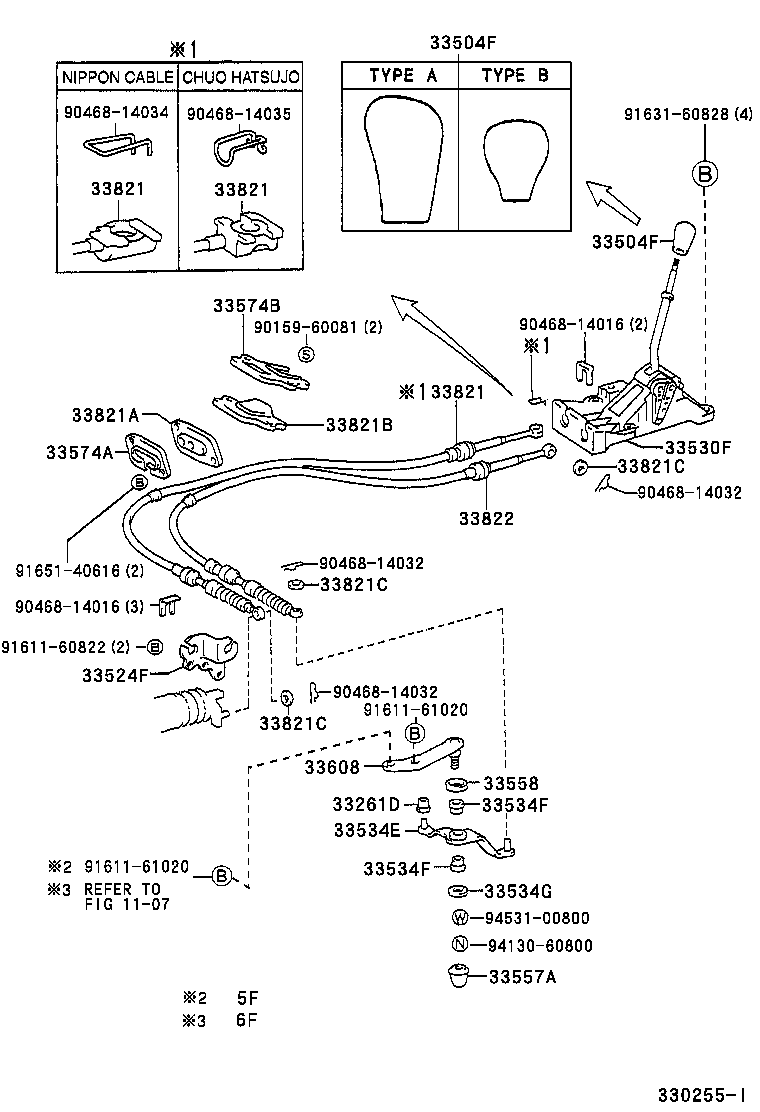 Exploded illustration 330255I