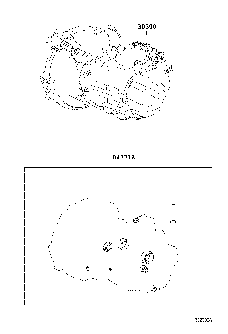 Exploded illustration 332606A