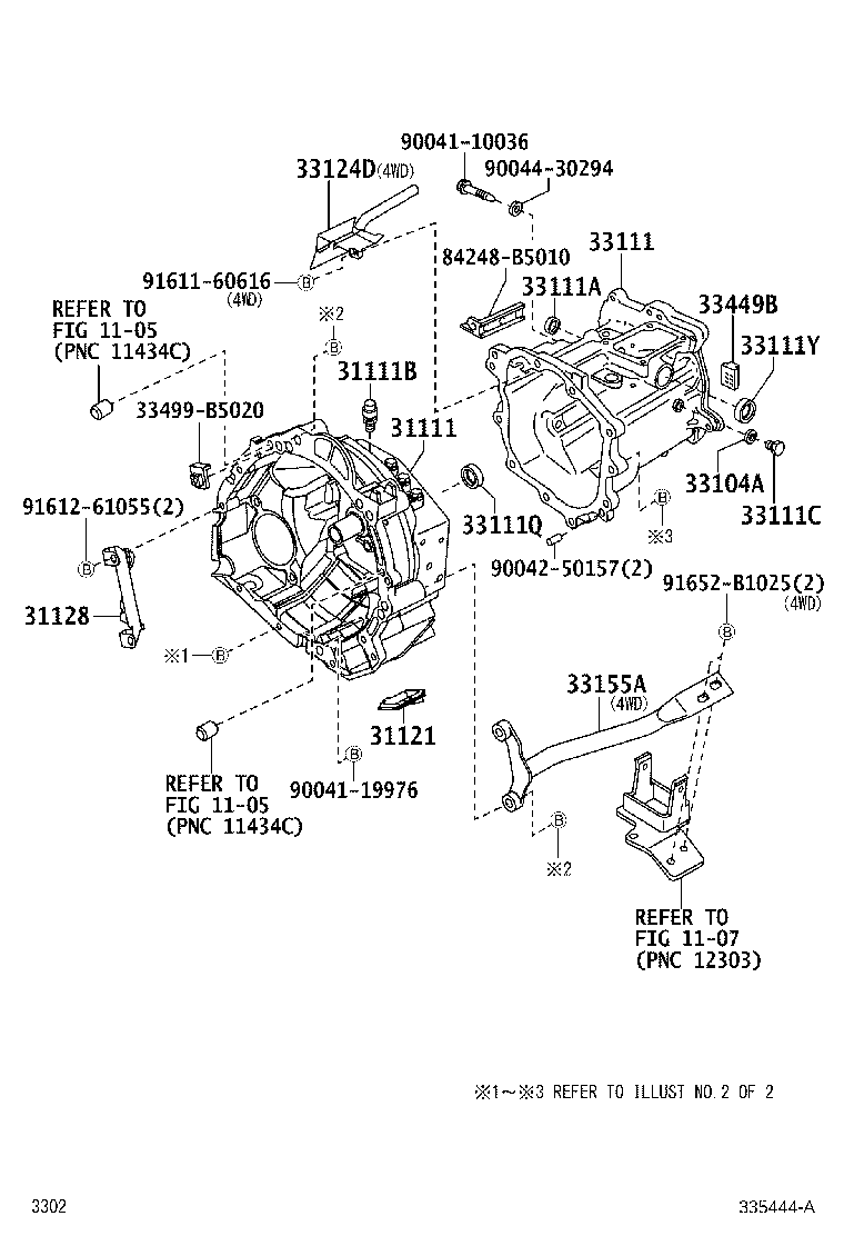 Exploded illustration 335444A