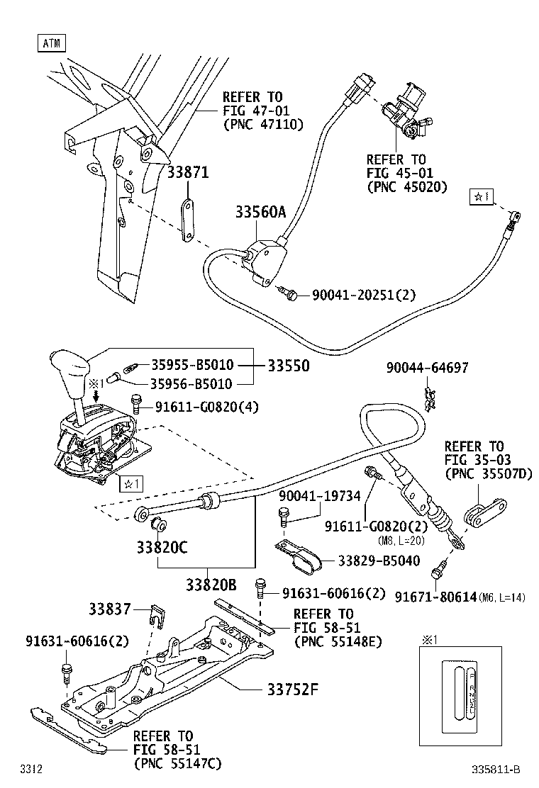 Exploded illustration 335811B