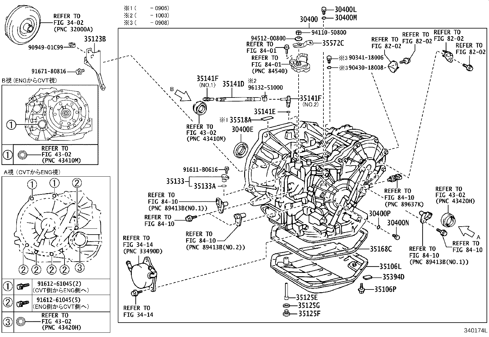 Exploded illustration 340174L