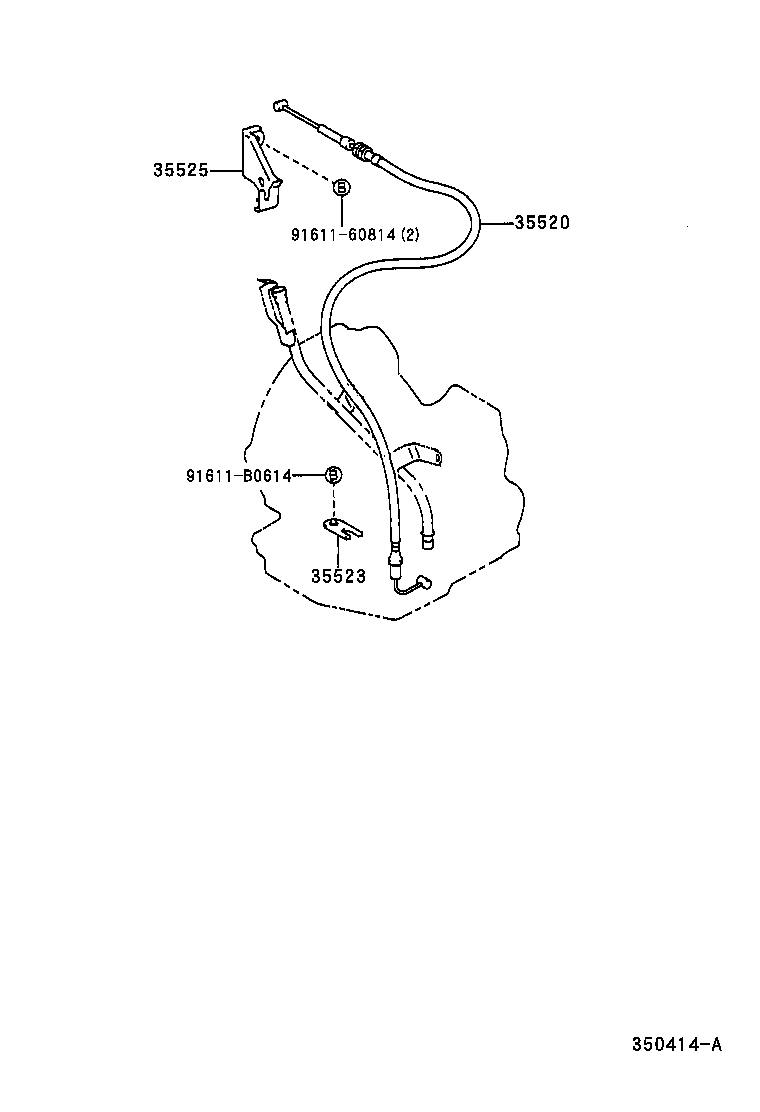 Exploded illustration 350414A