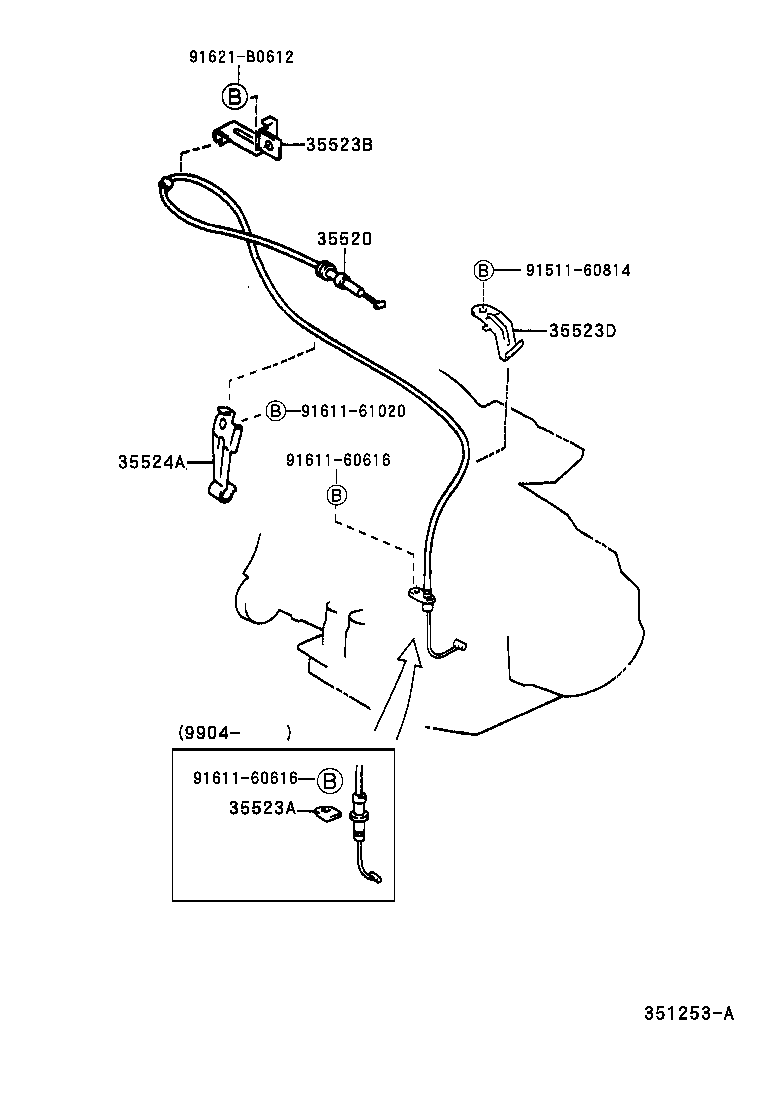 Exploded illustration 351253A
