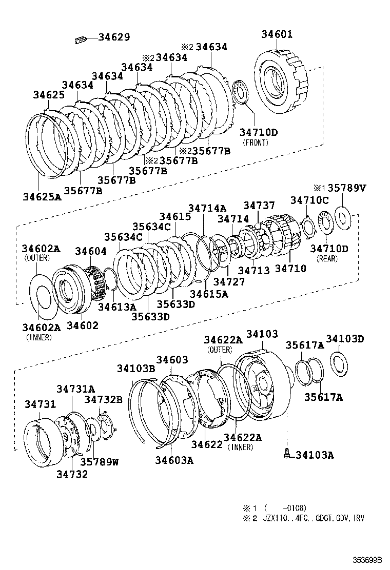 Exploded illustration 353699B