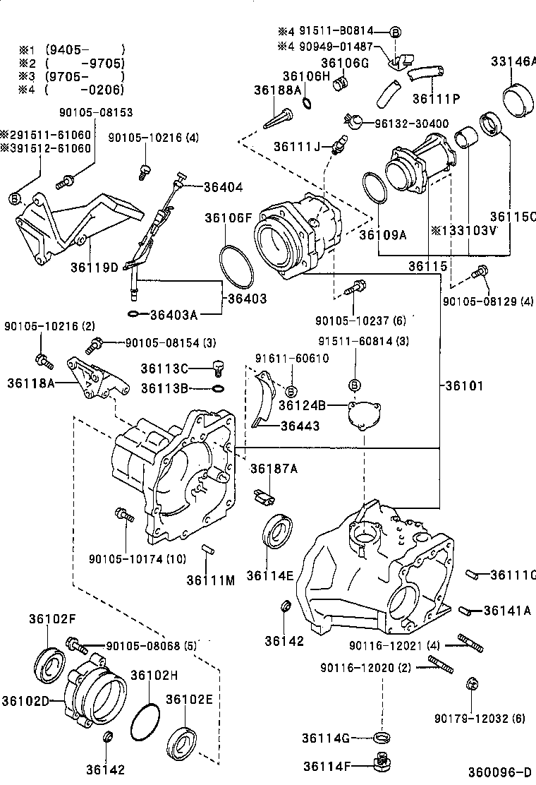 Exploded illustration 360096D