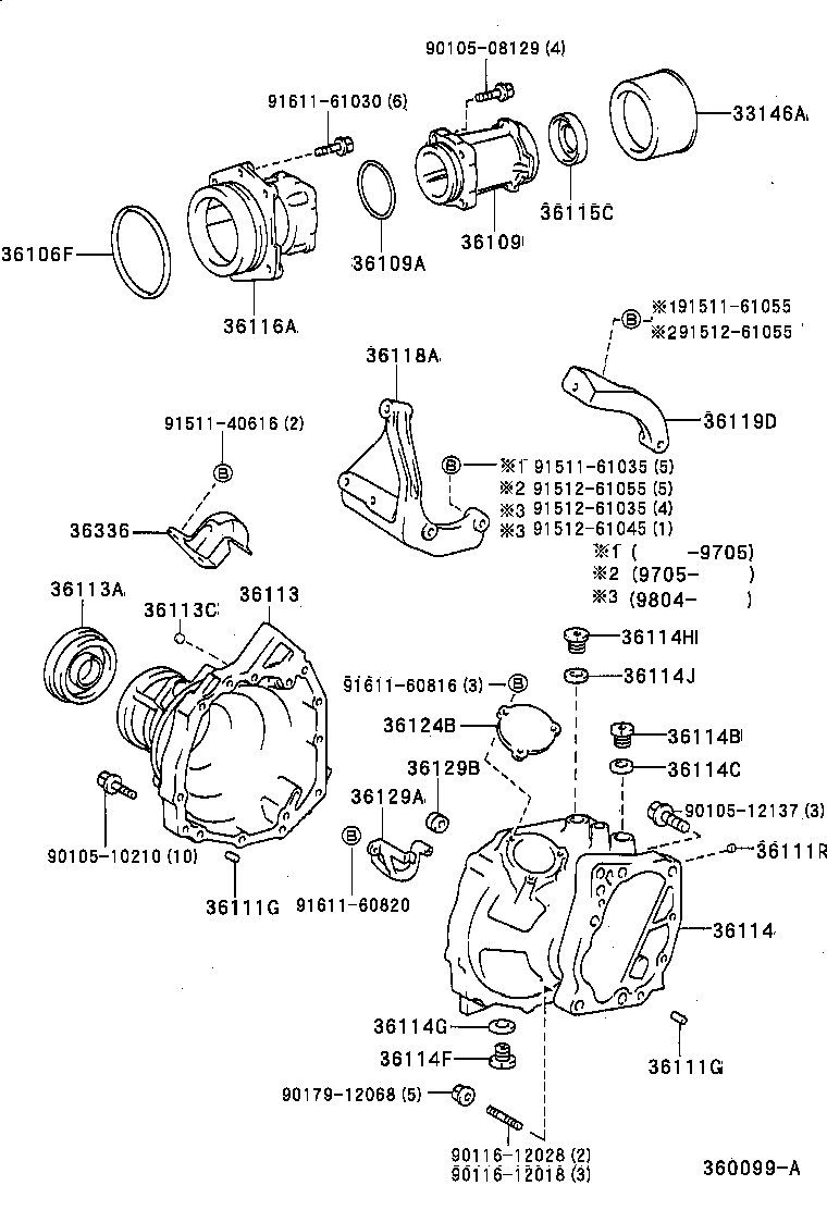 Exploded illustration 360099A