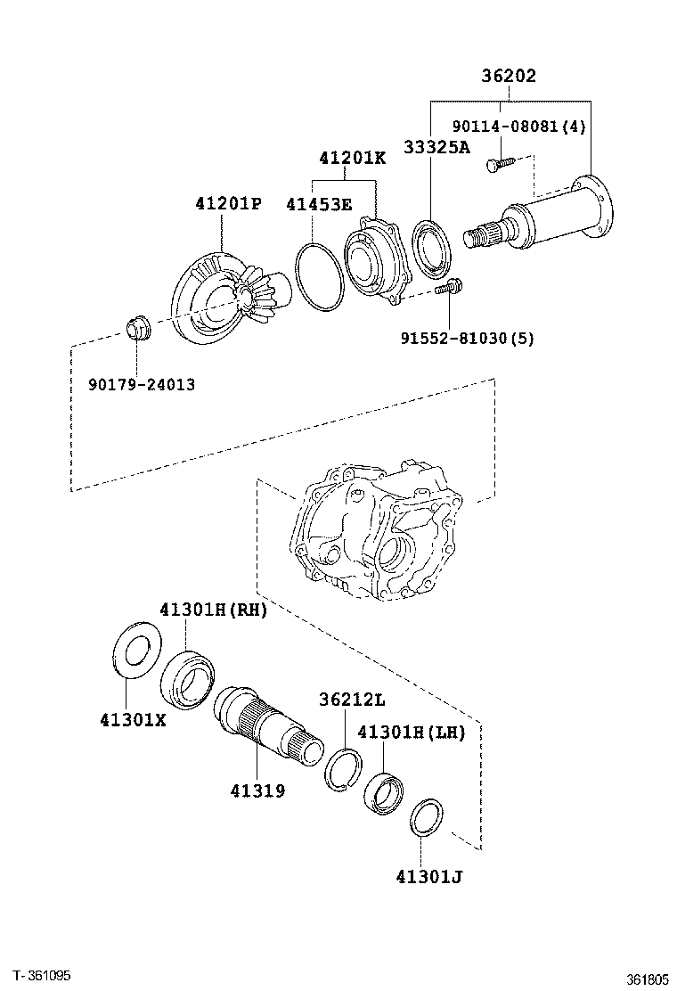 Exploded illustration 361805