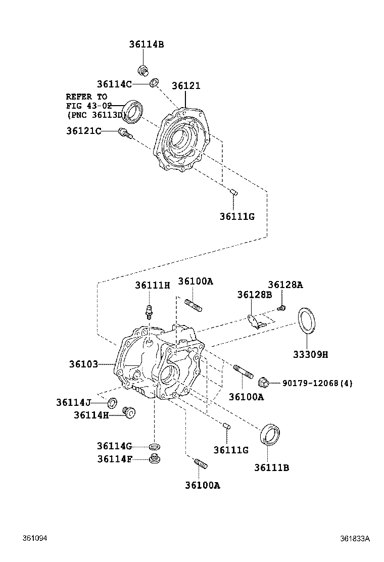 Exploded illustration 361833A