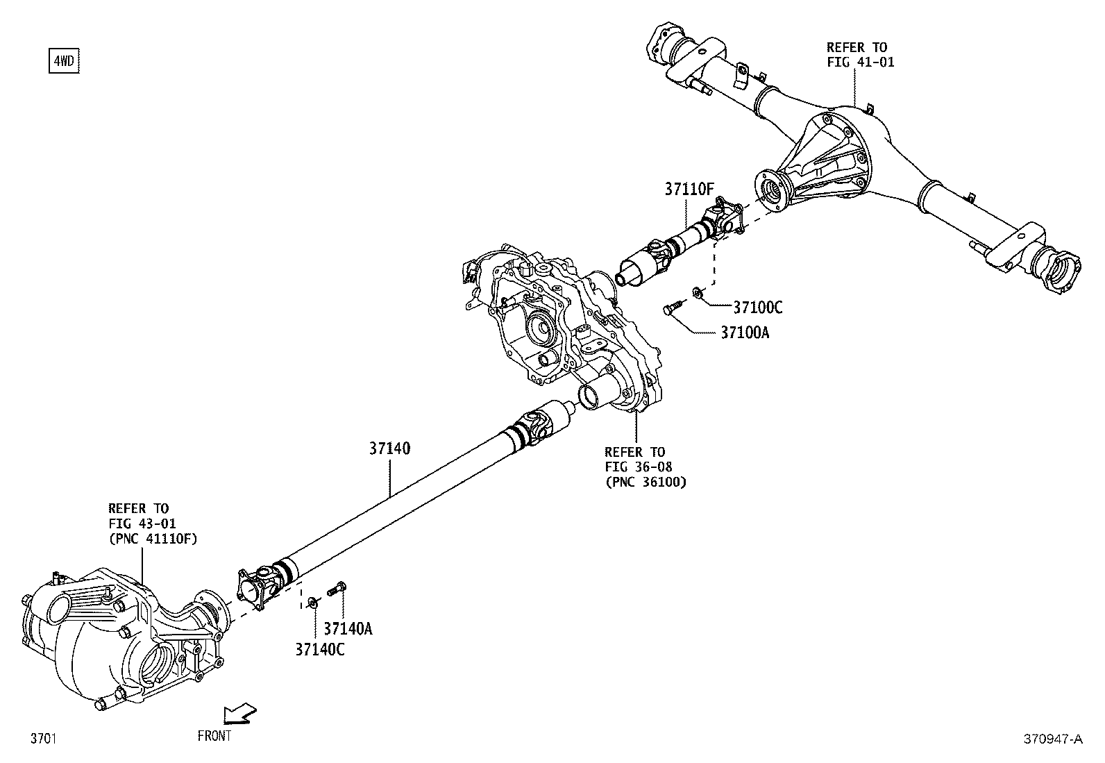 Exploded illustration 370947A