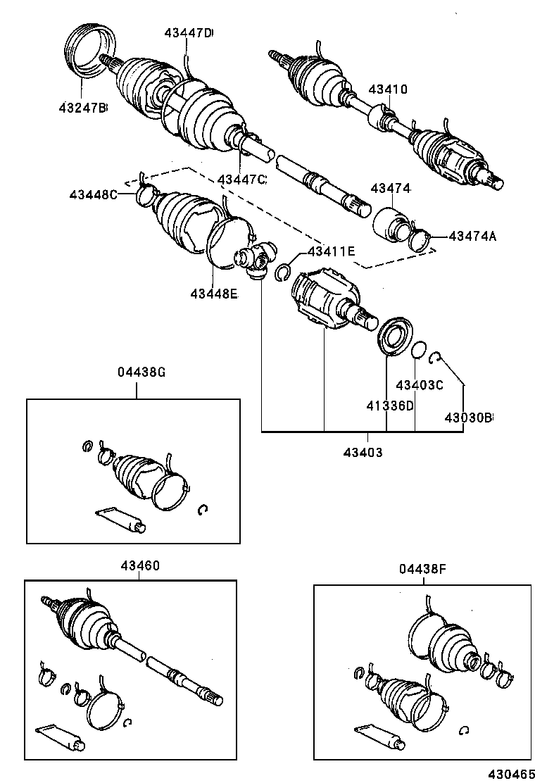 Exploded illustration 430465