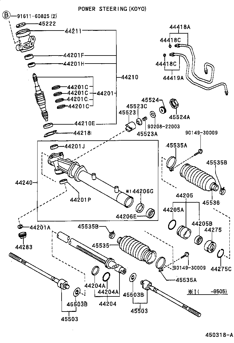 Exploded illustration 450318A